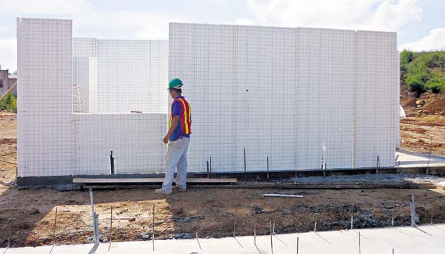 El uso de materiales prefabricados evita la generación de residuos y emisiones.(Cortesía )