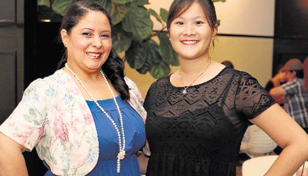 Isabel Chacin y Karolina Wong