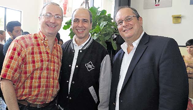 2. Diego Eleta, Federico Fernández y Manuel Lorenzo.