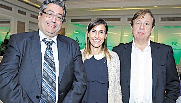 3. Luis Luengo, Laura Garca y Carlos Malo de Molina.