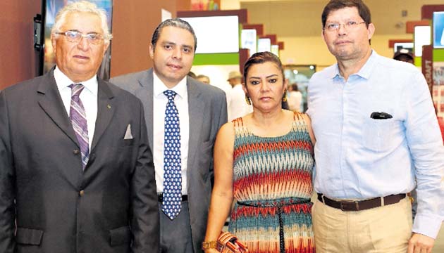 5. Carlos Ortega, Diego Canales, Lili Magaña y Rogelio Magaña.