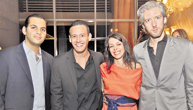 11. Teófilo Tarazi, Jorge Isaac Rodríguez, Vania López y Florencio Chevey.