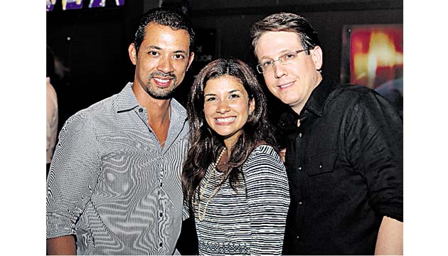 9. Hernán Justiniani, Mari Carmen de Jaén y Alejandro Jaén.