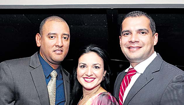 10. Julio Lasso, Ismir Pérez y Adán Miranda.
