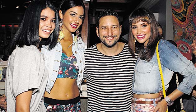 5. Yosibel Sánchez, Carolina Brid, Manuel Corredera y Sheldry Sáez.