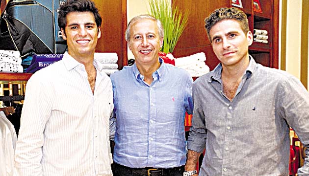 4. Alessandro Pallaoro, Gianluca Barion y Andrea Pallaoro.