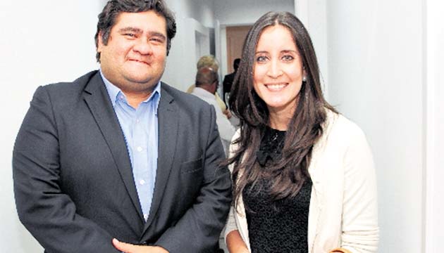 4. José Valencia y Sandra Hernández.