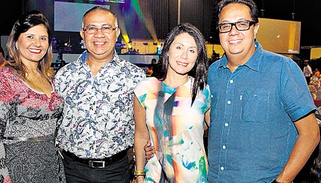 5. Maritza Ramos, Pedro Hernández, Ana de Meléndez y Yordy Meléndez.