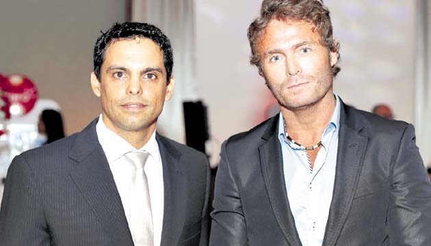 7. Edgar Díaz y Jacques de Raucourt.