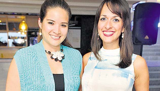 7. Eliany Caballero y Madeleine Araúz.