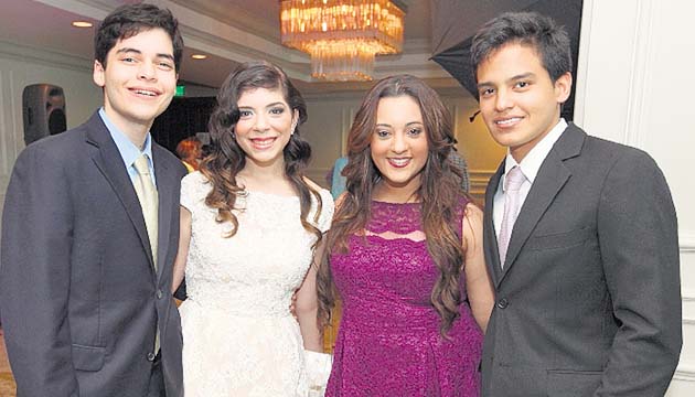 9. Luis Alberto Icaza Paredes, Shantall Solís Márquez, Jacqueline Sánchez y Giandanello Manzanares.