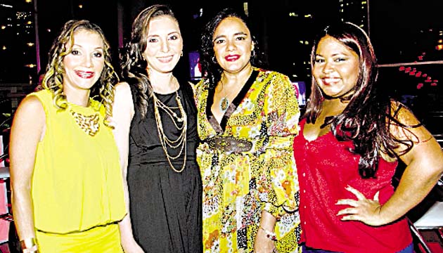 5. Lilibeth Rojas, Kayra Delgado, Mitzy Vega y Yamileth Guevara.