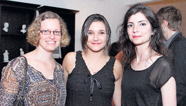 4. Katrin Lehmann, Justine Robin y Clara Fernández.