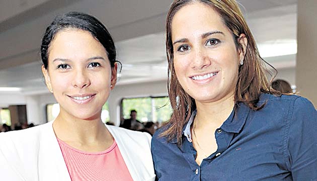 7. Laura Gaviria y Katherine Collins.