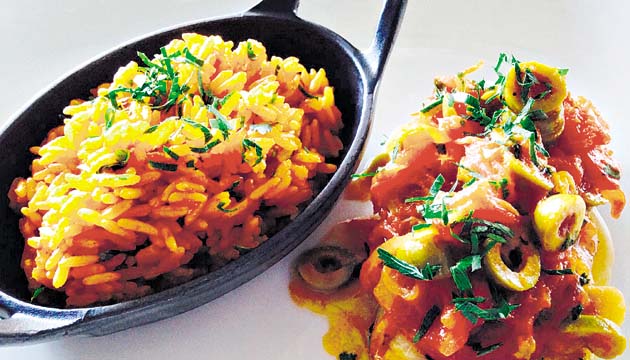 Paella de mariscos