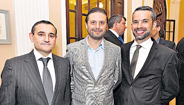 5. Miguel Esbri, Jose Yañez y Carlos Mateo.