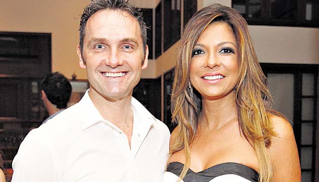 13. Karl Burrows y Denise Vergara de Burrows.