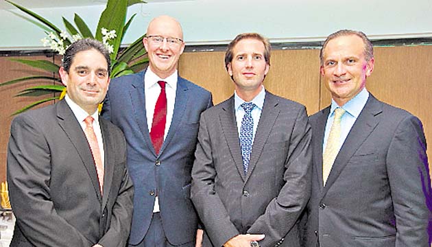 2. Wiliam Downing, David Butler, Santiago Gradin y Luis Varela.