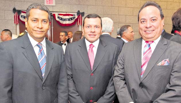 9. Julio Laffaurie, Nahaniel Murgas y Gabriel Vega.