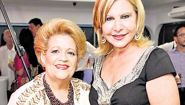 12. Sanya López y Anabella Nahem.