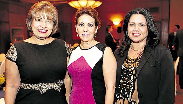 5. Carolyn Sánchez, Inés de Santini y Claudia Rodríguez.