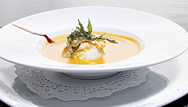 Platillo del restaurante Miraflores(Alcides Rodríguez)