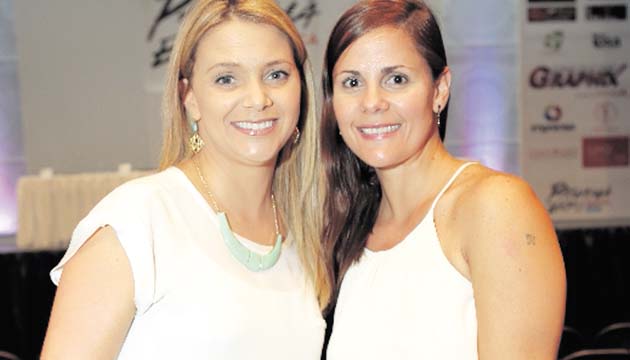 6. Line de Icaza junto a Natalie Grewe.