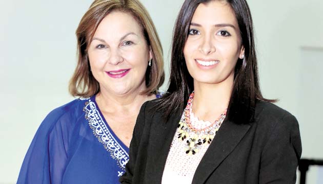 8. Lilia de De León y Laura Sánchez.