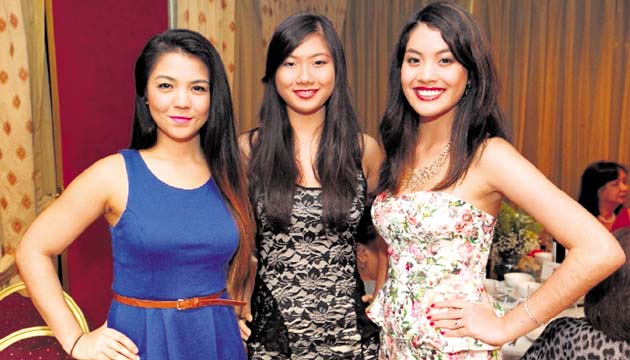 5. Nicole Velásquez Chen, Ashley Chung y Nathalie Magh.