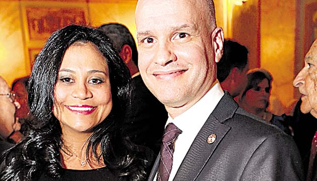 7. Bethania Ferrer y Edelmiro García.