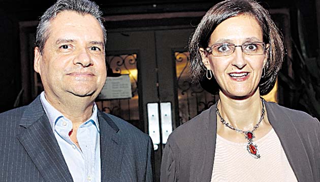 6. Alejandro Moret y Alejandra Bologna.