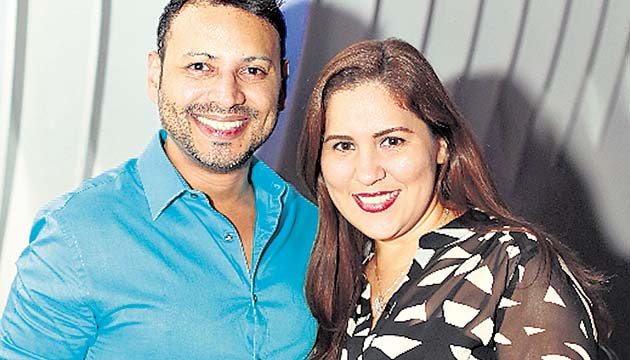 7. Eynar González y Jacky Aizpurúa.