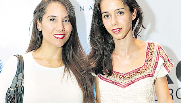 8. María García y Oriana Machado.