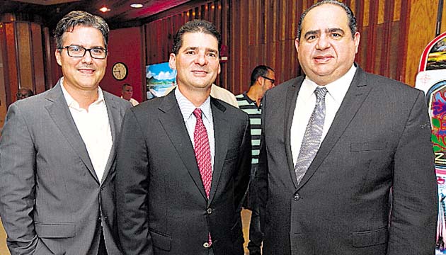 5. Michael Maduro, Nicolás González Revilla y Jorge Tzortzatos.