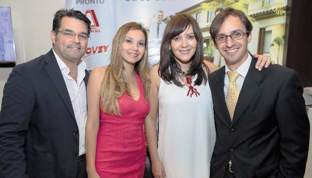 5. Gabriel Martínez, Arleny Frías, Paulina Núñez y Álvaro Domínguez.