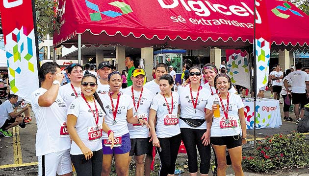 Digicel participa en carrera BAC-Pro Niñez
