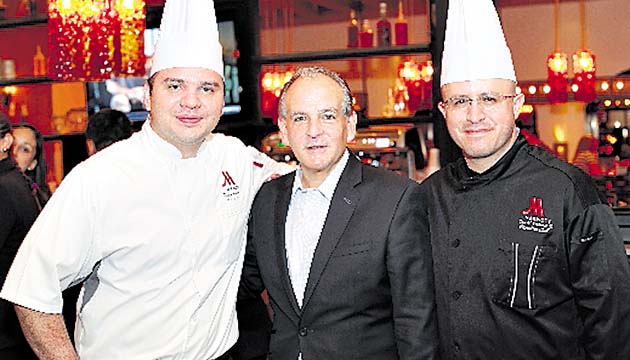 4. Pablo Aguirre, Luis López y José Ricaurte.