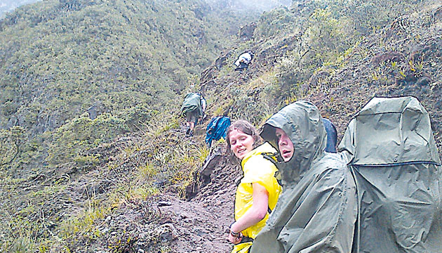 Hay que estar preparados por si llueve y, sobre todo, llevar ropa para enfrentar el frío.(Salvador Martínez)