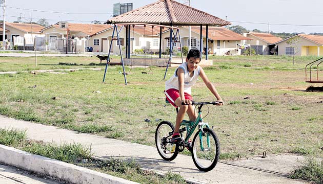 Áreas comunes y parques también están a la venta por parte de Cacsa.(Carlos Lemos)
