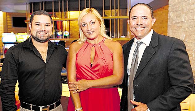 2. Francisco Moreno, Vanesa Pianciola y Octavio Strocchia.