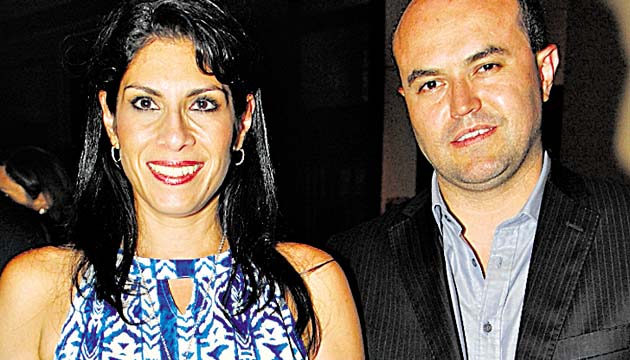 12. Bárbara Soto y Leonardo Suárez.