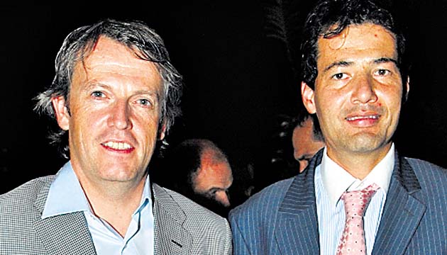 13. David Taylor y Federico Torres.