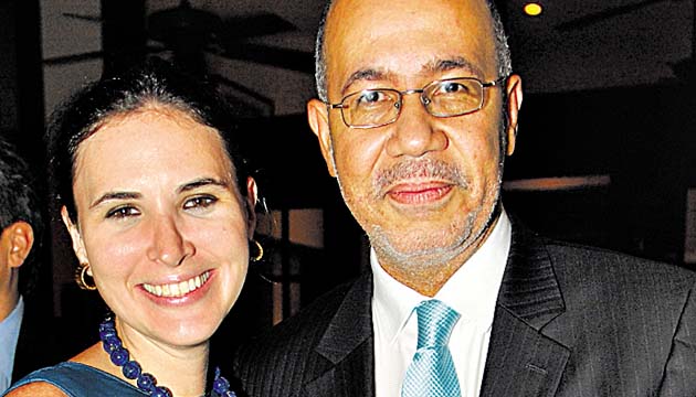 14. Úrsula Kiener y Leroy Sheffer.