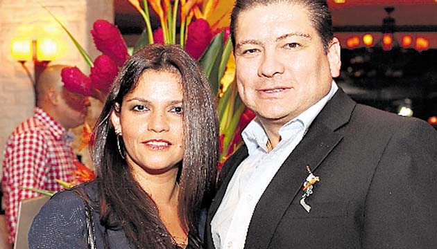 7. Caterine de Claverie y Juan Carlos Claverie.