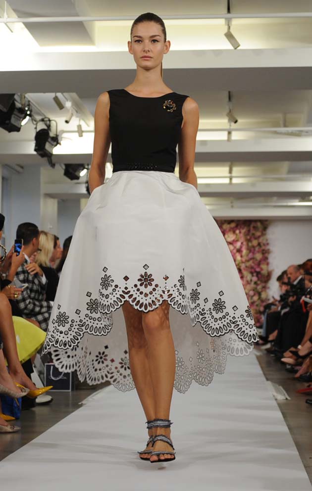 Oscar de la Renta, primavera 2015 en NYFW foto AP