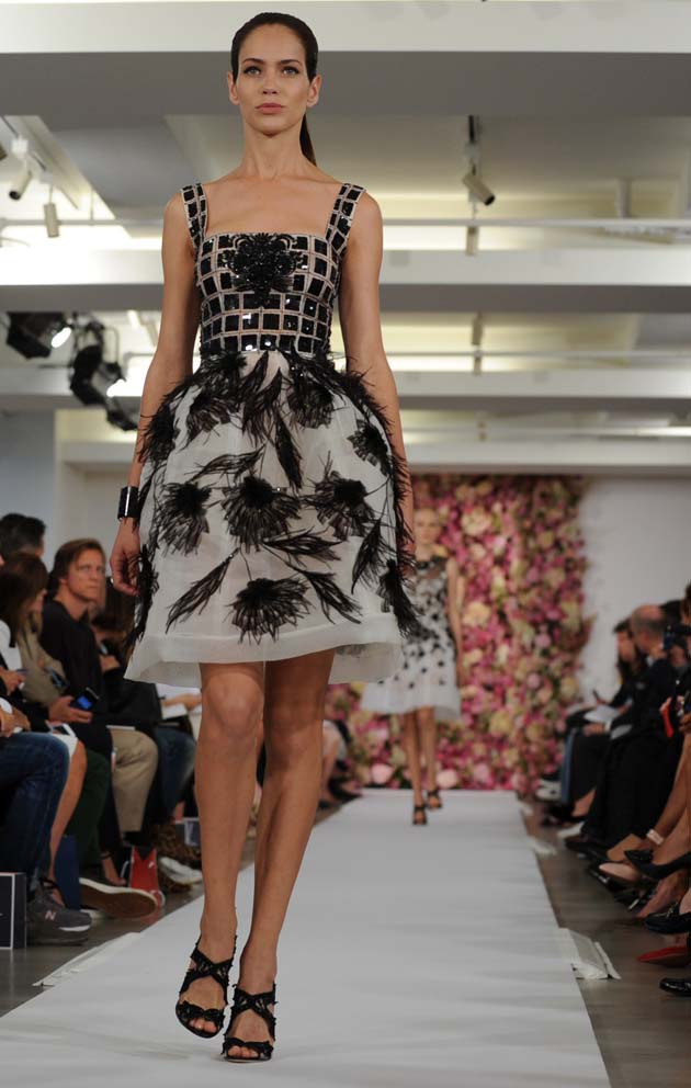 Oscar de la Renta, primavera 2015 en NYFW foto AP