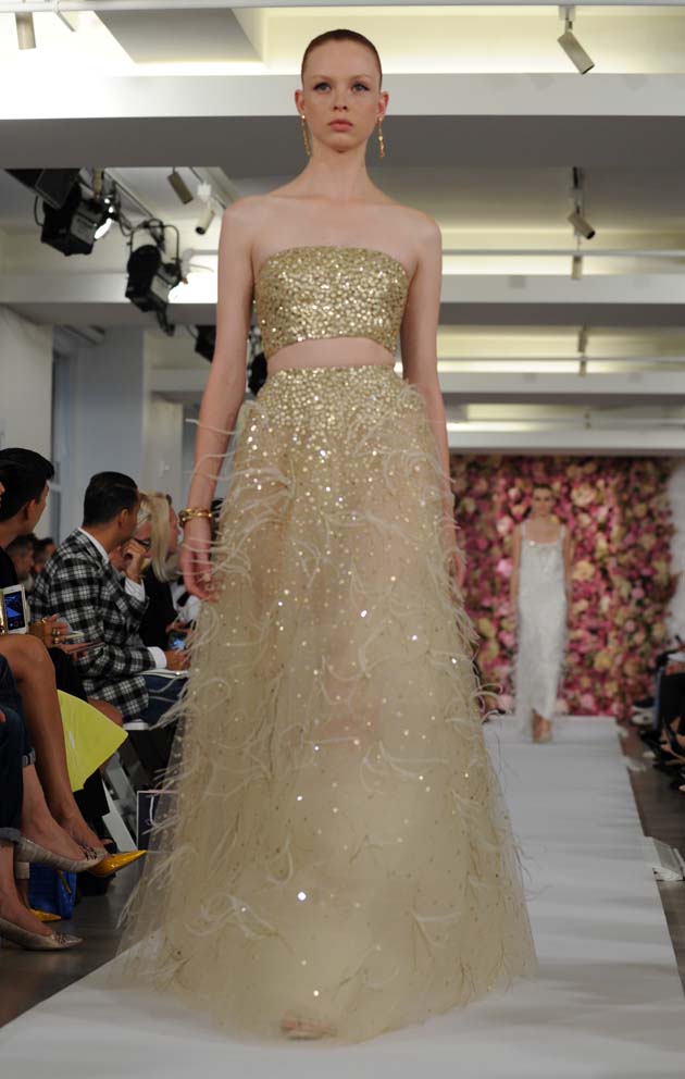 Oscar de la Renta, primavera 2015 en NYFW foto AP