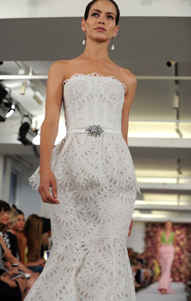 Oscar de la Renta, primavera 2015 en NYFW foto AP