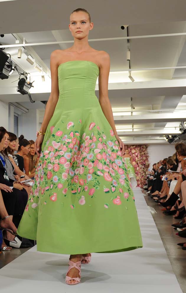 Oscar de la Renta, primavera 2015 en NYFW foto AP