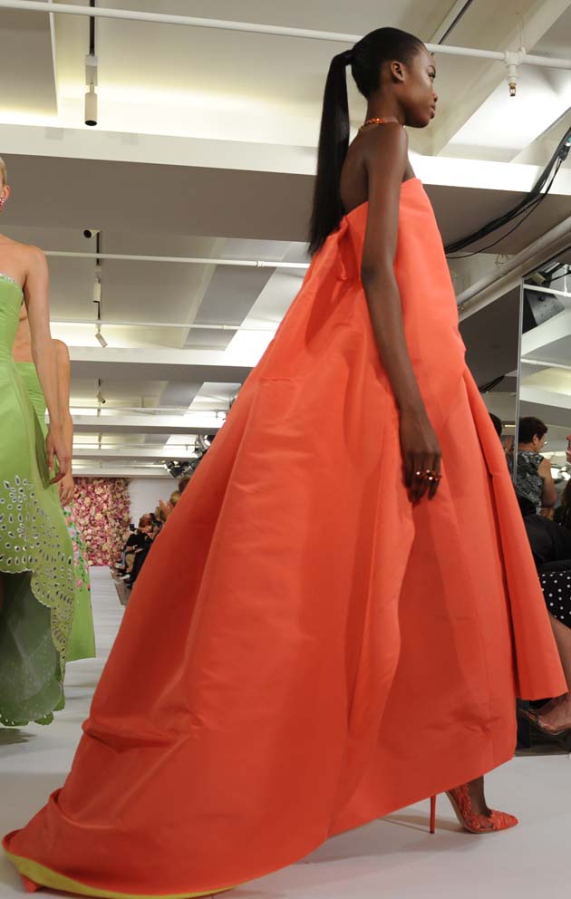 Oscar de la Renta, primavera 2015 en NYFW foto AP